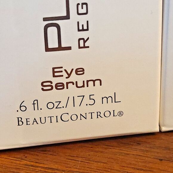 (2) BEAUTICONTROL PLATINUM REGENERATION EYE SERUM .6 FL OZ / 17.5 ML Each *READ* - Picture 2 of 11
